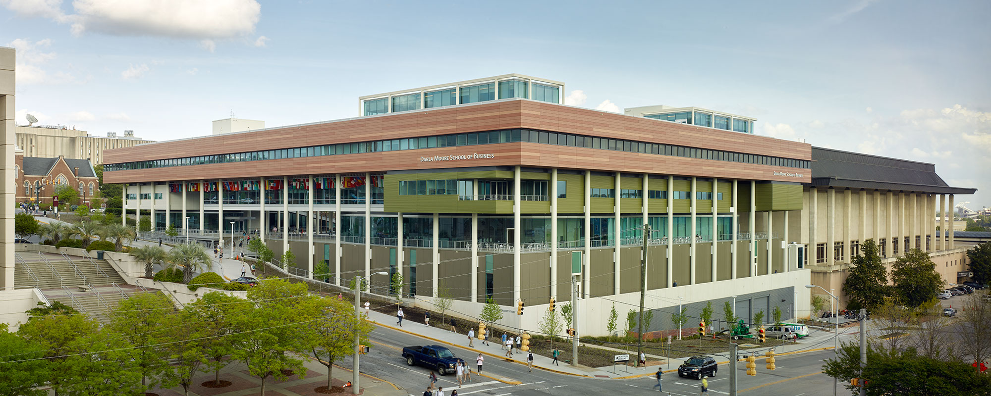Rafael Viñoly Architects Universidad de Carolina del Sur, Escuela de
